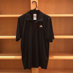 Black Adidas Athletic Polo